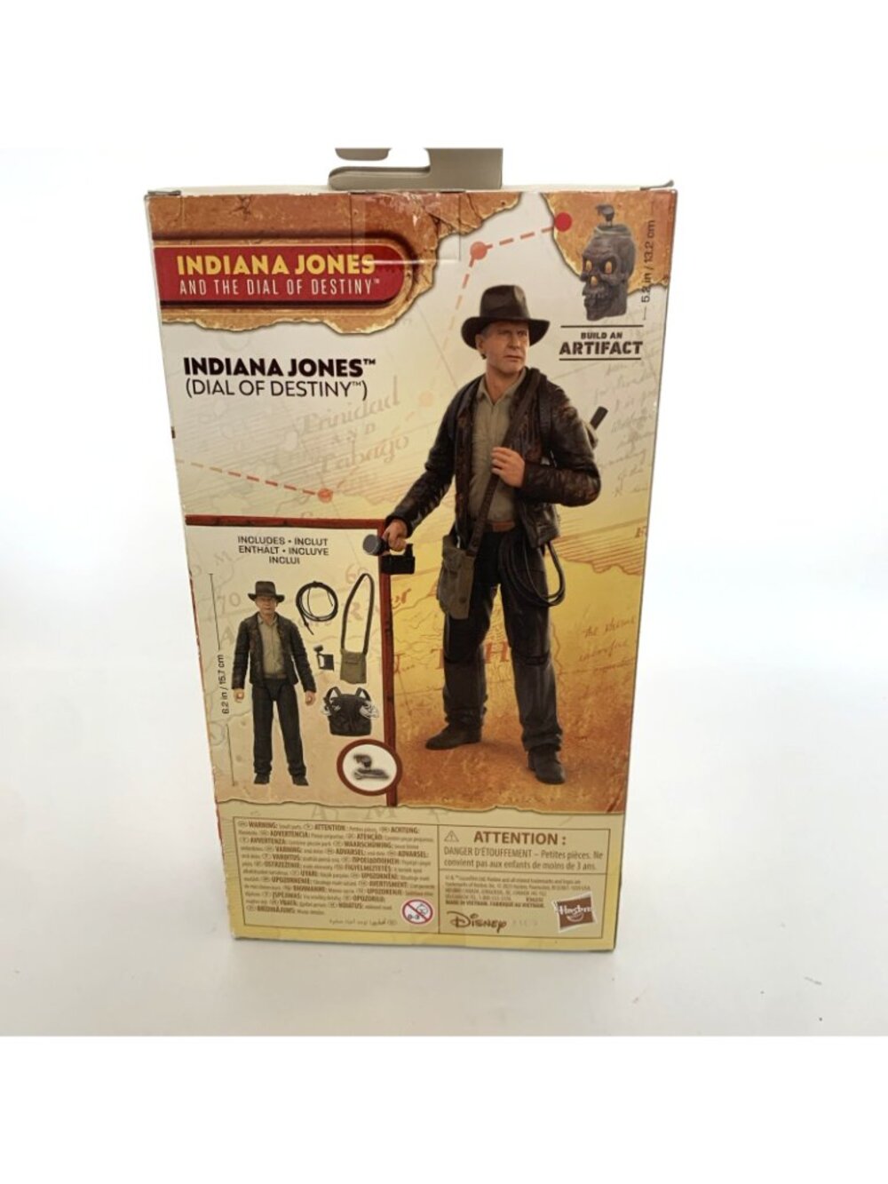 Indiana Jones Dial of Destiny Adventure Series Figure Hasbro Boxed New Sealed - Picture 4 of 6